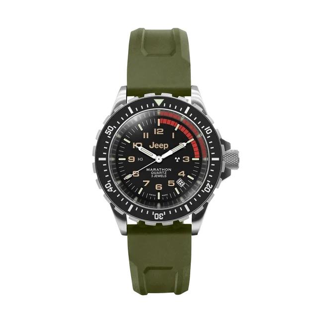 Marathon Tsar MAR-TSAR-JEEP-BLK-D-41-GRERB kol saati