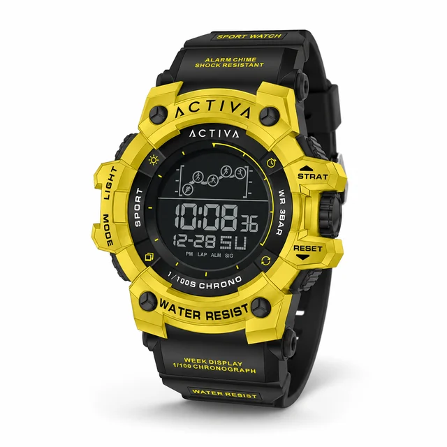 Activa Summit X Invicta Digital Watch - 50mm. Black (ACW8082-014) kol saati