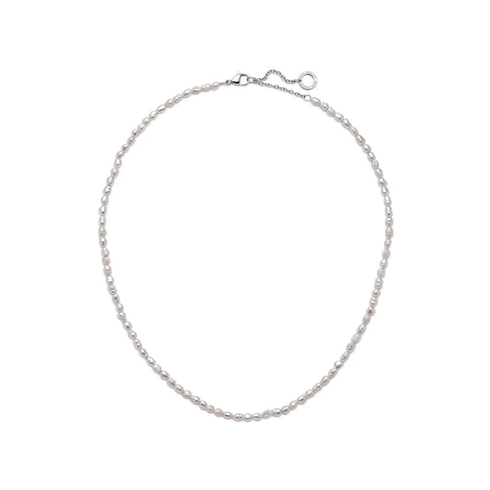 Default Pearl Halskette Silber PH-JE-0449 kol saati