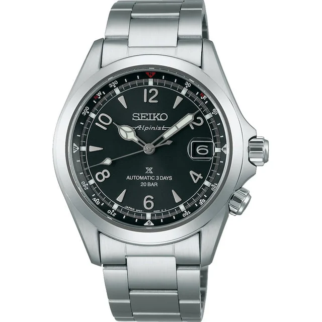 Seiko Prospex Alpinist Mechanical Black Dial SPB505 kol saati