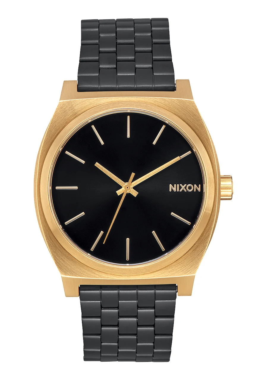 Nixon US Time Teller - Gold / Black Sunray A045-1604-00 37 mm kol saati