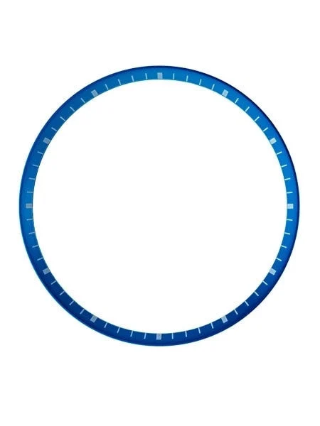 Islander Matte Blue Chapter Ring for Seiko SKX007, SKX009, SKX011 Watches #R08 kol saati