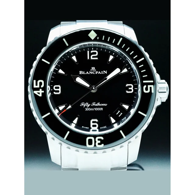 Blancpain Fifty Fathoms Automatic 42mm Black Dial 210000081742 kol saati