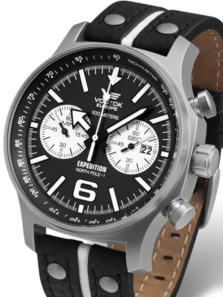 Vostok Europe Vostok-Europe Expedition North Pole Chronograph with 60 Minute Sub-Dial #5955199 47 mm kol saati