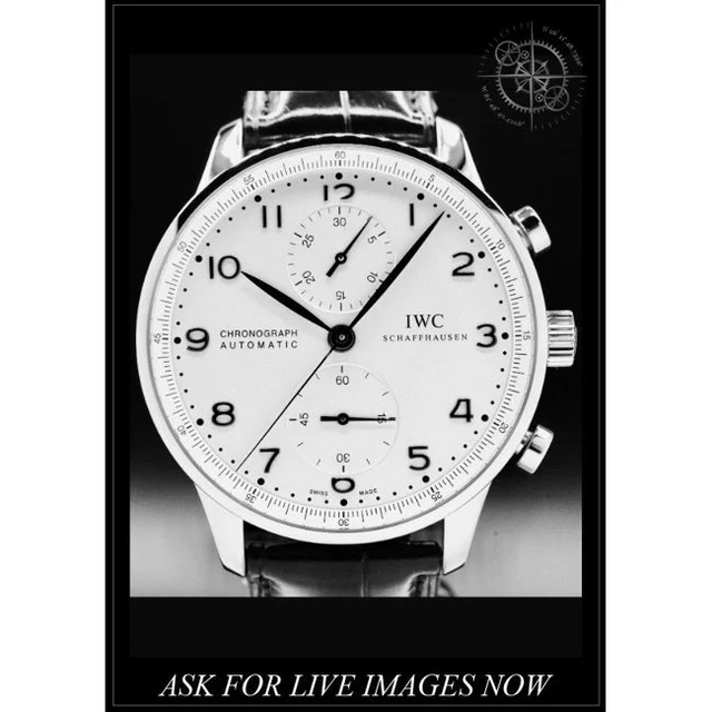 IWC Portuguese Chronograph 210009N30260 kol saati