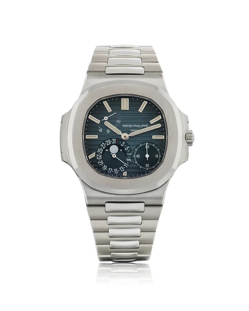 Patek Philippe Ref. 5712 1A-001, large, self-winding, date, moon, power-reserve indication