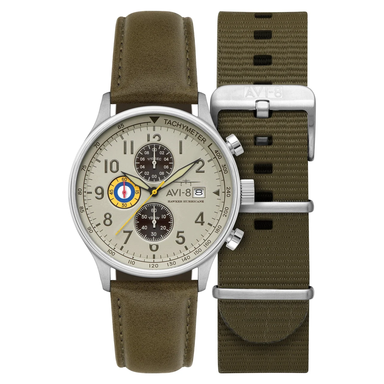 AVI-8 Hawker Hurricane AV-4011-1B 43 mm kol saati