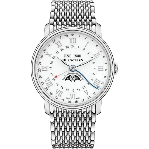Blancpain Villeret Quantième Complet Phases de Lune GMT 6676 1127 MMB kol saati