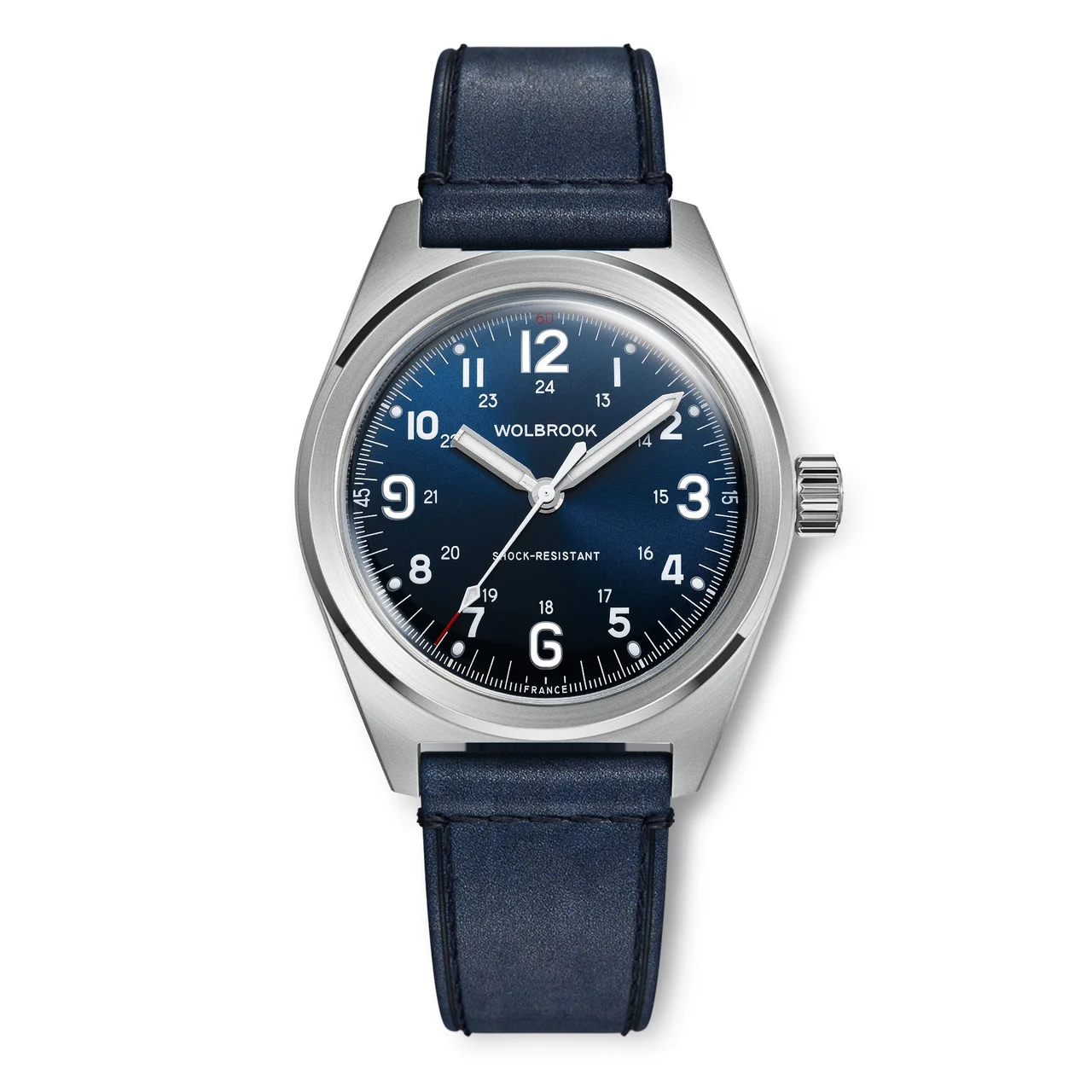 Wolbrook 23-OA-014-LR4-BLU 48 mm kol saati