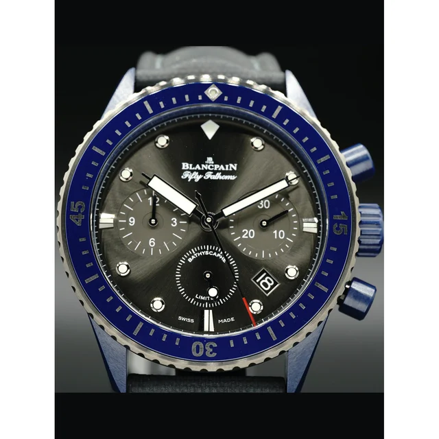 Blancpain Fifty Fathoms Bathyscaphe Chronographe Flyback Ocean Commitment 5200-0310-G52-A