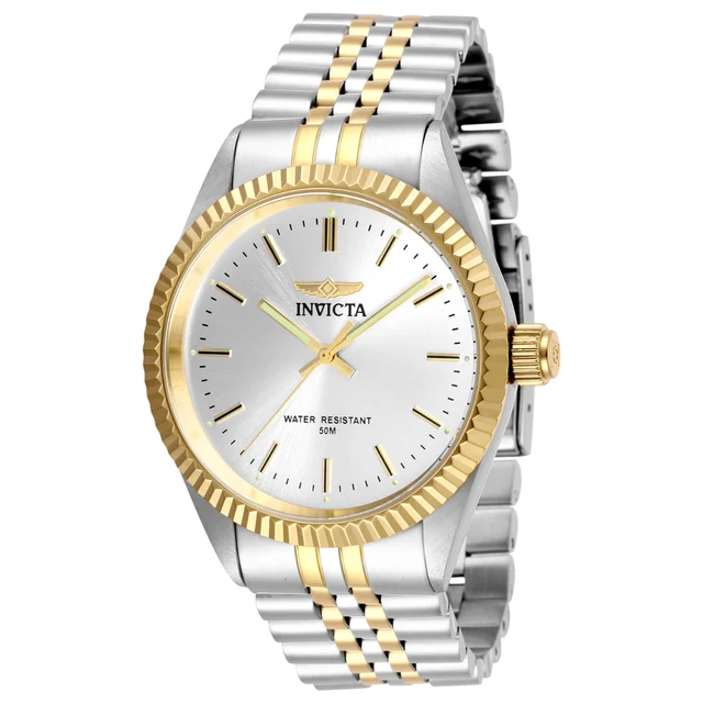 Invicta Specialty Lumeris Watch - 43mm, Steel, Gold (29378) kol saati