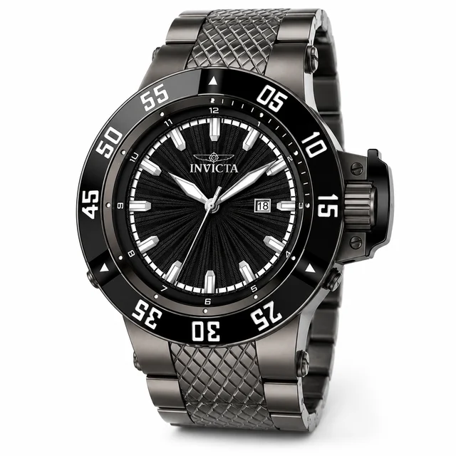 Invicta Subaqua Noma III Watch - 50mm, Light Brown (50792) kol saati