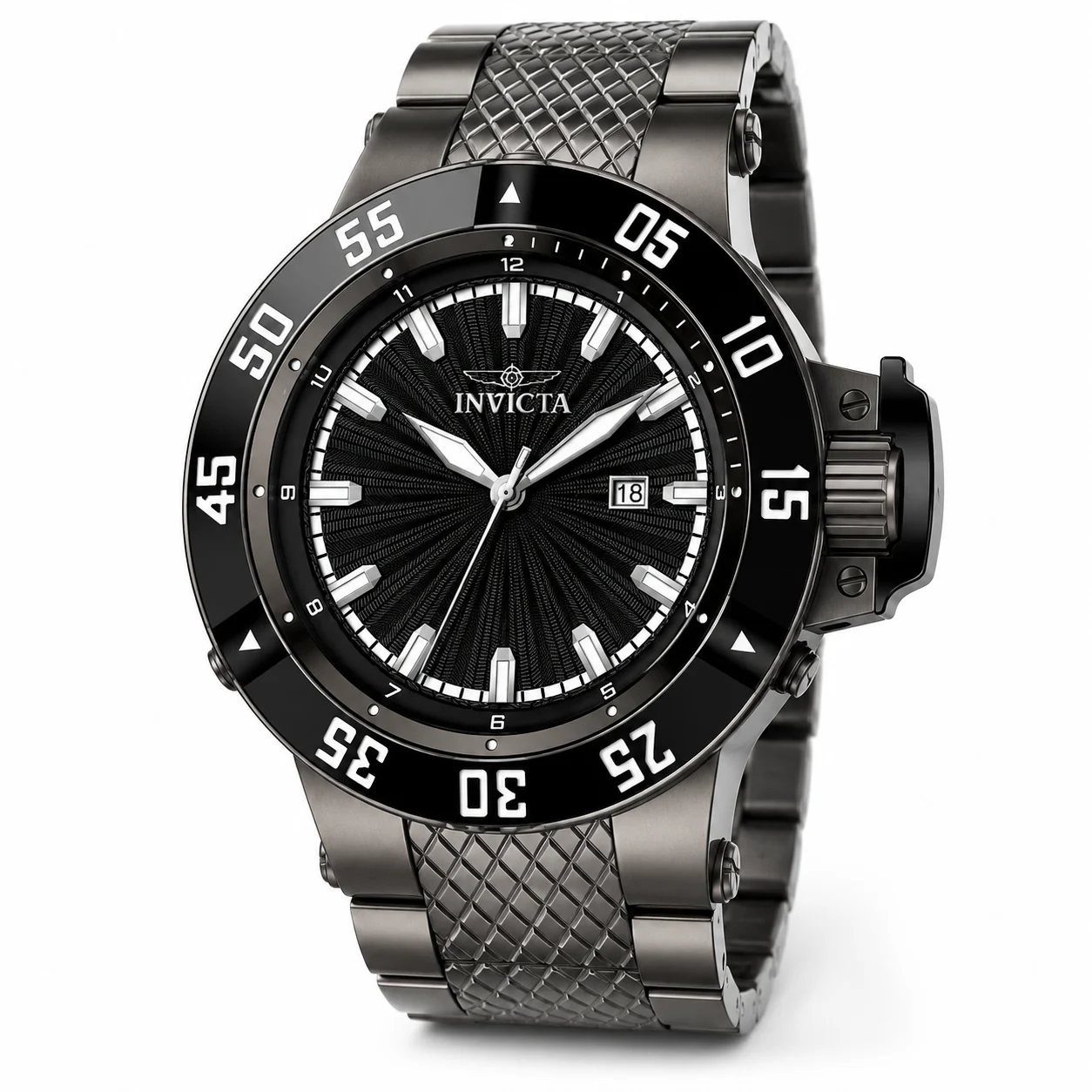 Invicta Subaqua Noma III Watch - 50mm, Light Brown (50792) 50 mm kol saati