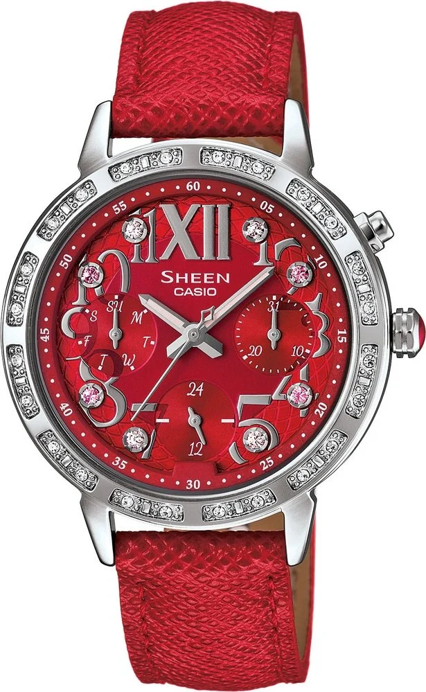 Casio Sheen SHE-3036L-4AUDR 34 mm kol saati