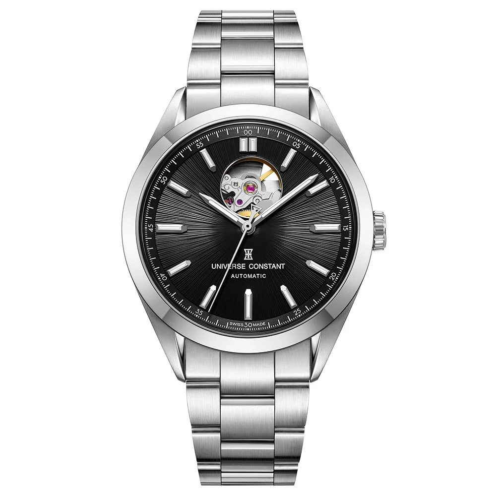 Universe Constant Galactica Gents Open Heart UC8517 40 mm kol saati