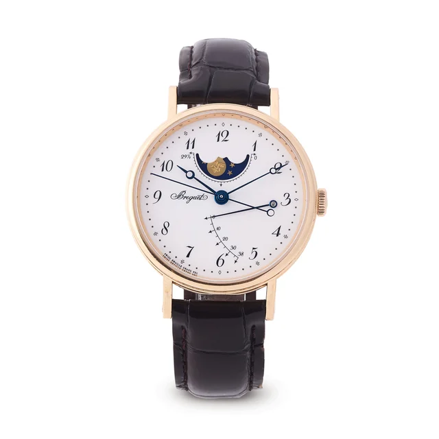 Breguet BREGUET, REF. 8787BR/29/986, CLASSIQUE PHASE DE LUNE 8787, 18K PINK GOLD kol saati
