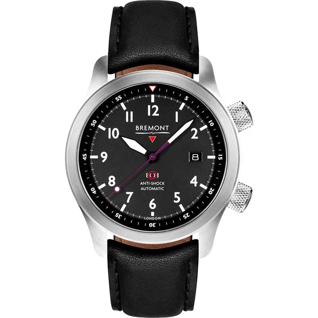 Bremont MBII-KCLE-BK-R-S MBII King Charles III Limited Edition Black kol saati