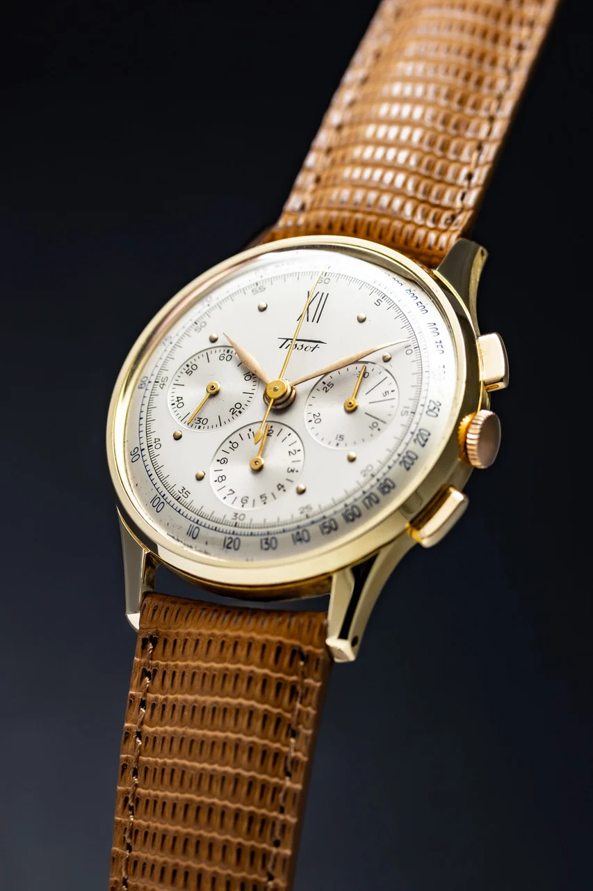 Tissot Chronograph 14k 35 mm kol saati