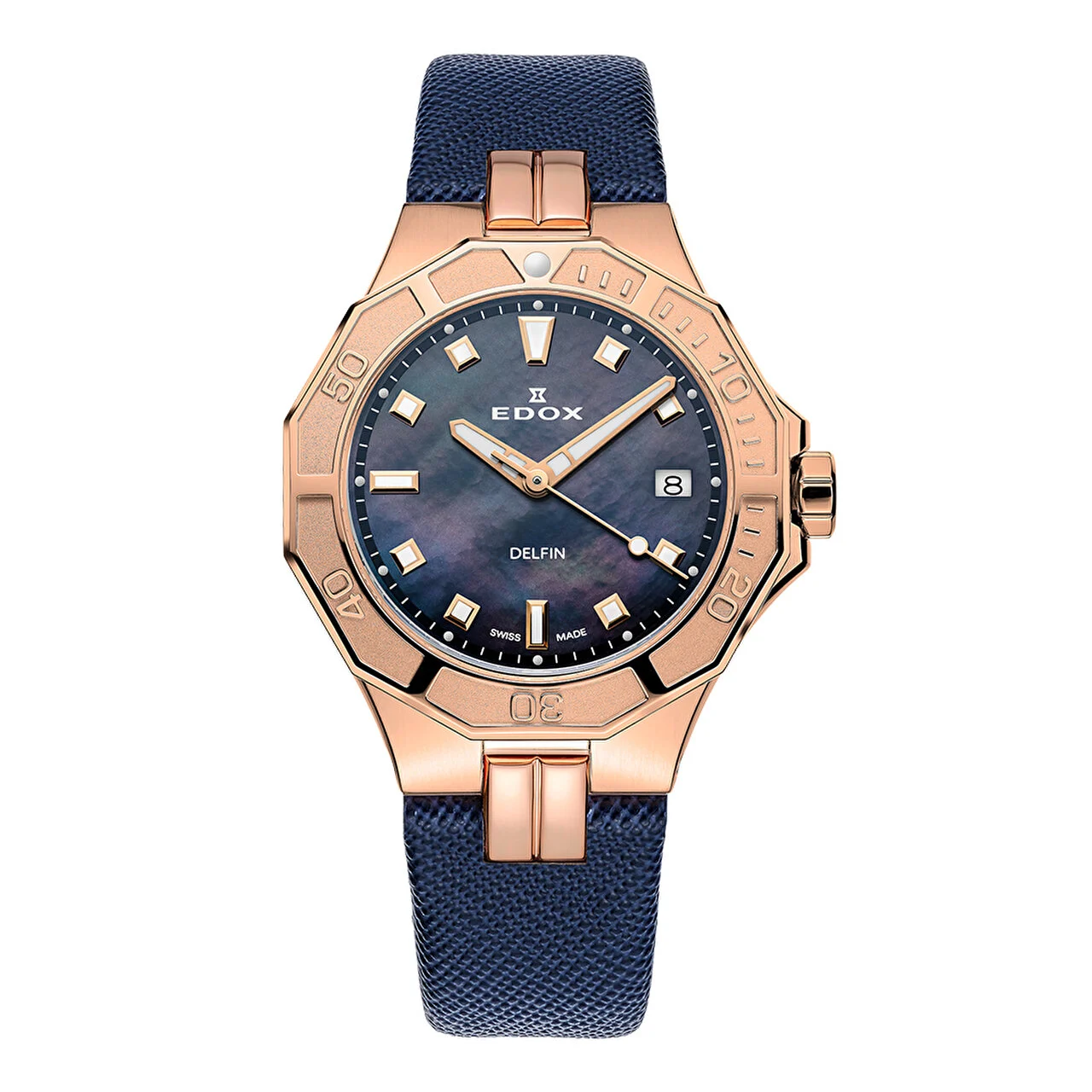 EDOX 53020-37RC-NANR 38 mm kol saati