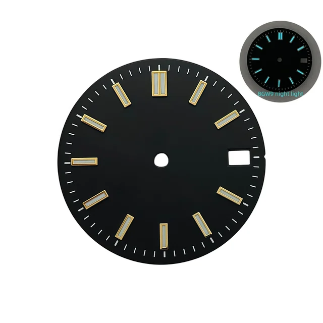 Tandorio Dial Log Marker Sunburst Surface BGW9 Luminous Dial blue 6105418385908 kol saati