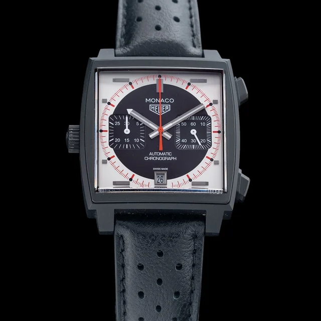 Tag Heuer Monaco Chronograph CAW218F.FC6356 210009N40125 kol saati