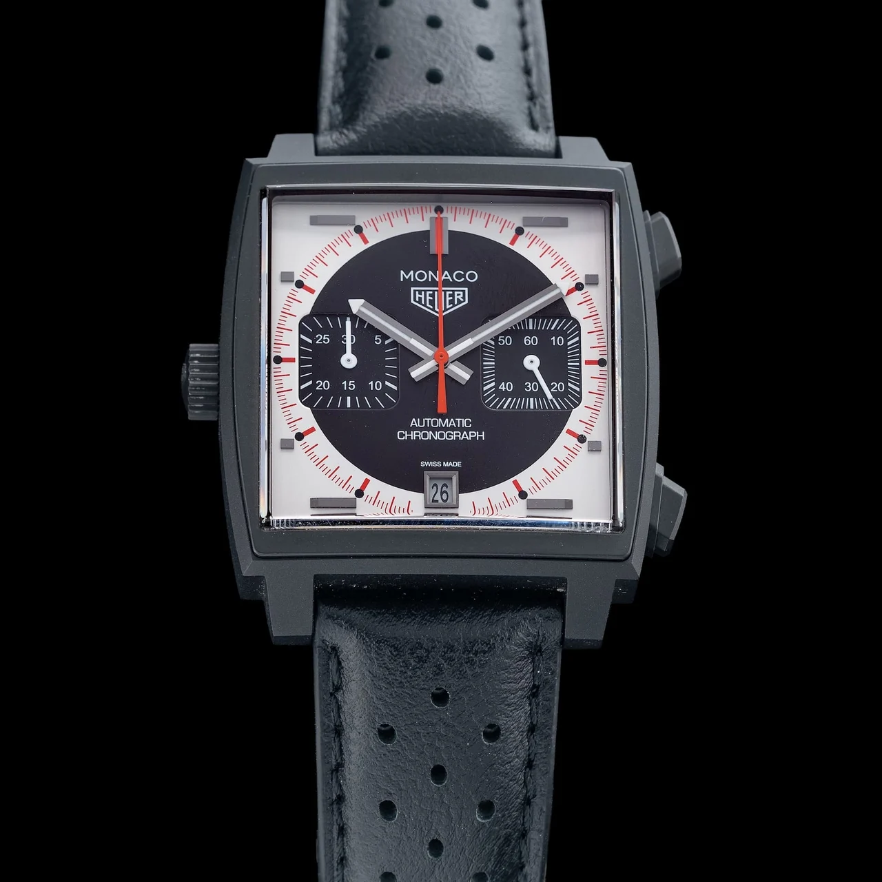 Tag Heuer Monaco Chronograph CAW218F.FC6356 210009N40125 39 mm kol saati