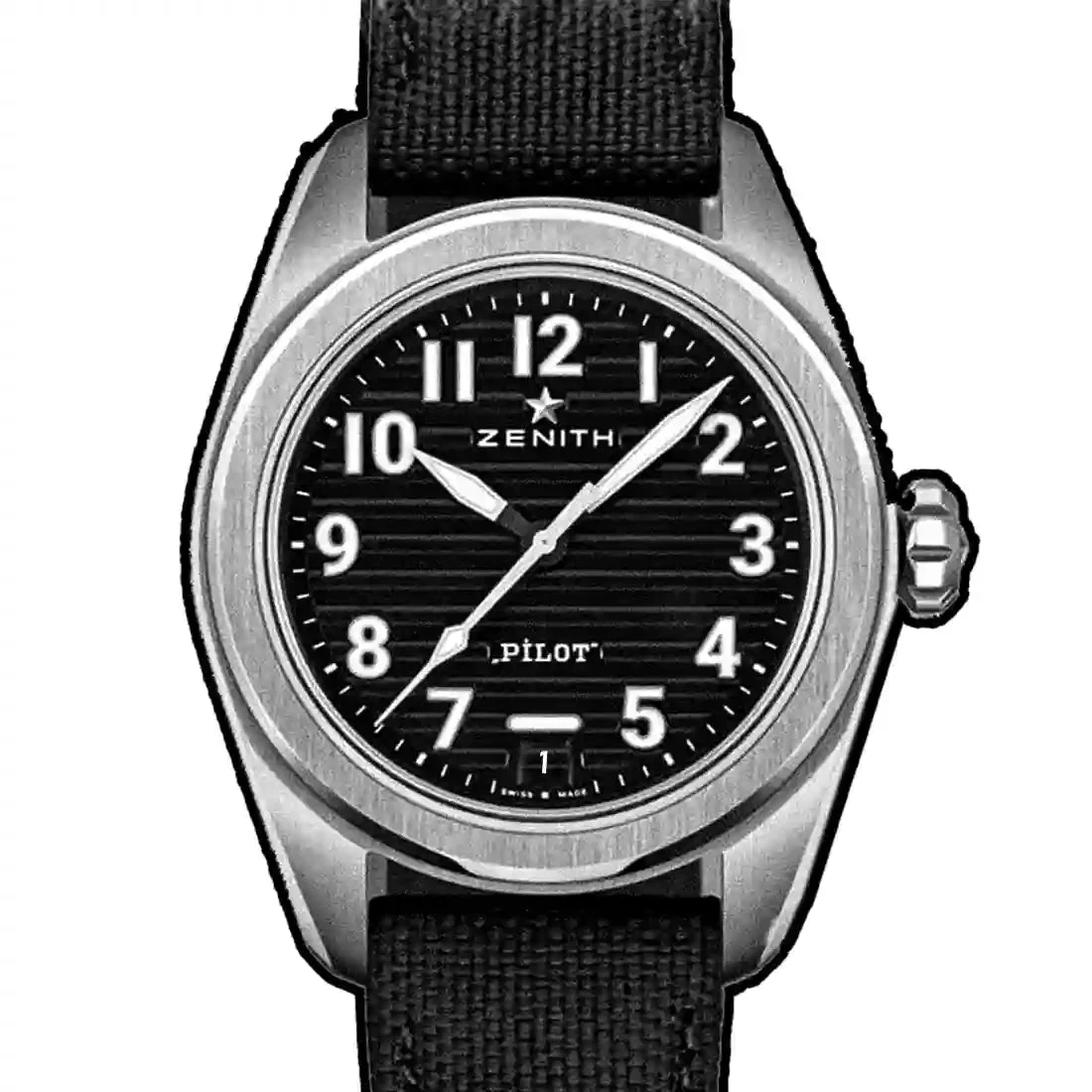 Zenith Pilot 38898 40 mm kol saati