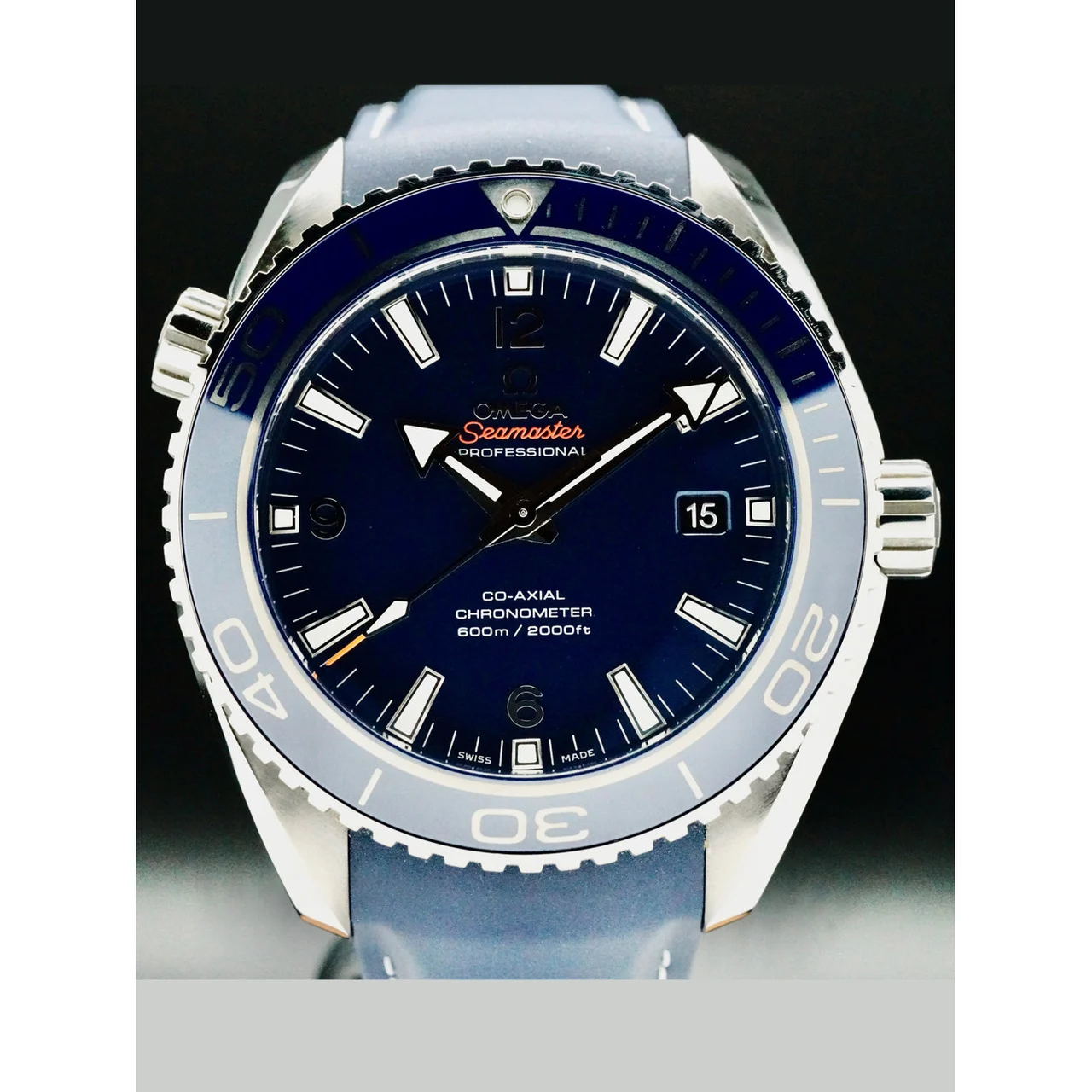 OMEGA Planet Ocean 600M Co-Axial 45.5mm 210000048369 45.5 mm kol saati