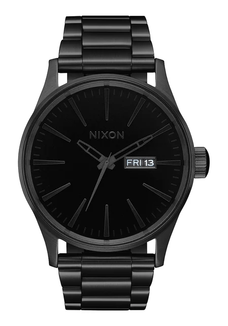 Nixon US Sentry Stainless Steel - All Black / Black A356-1147-00 kol saati