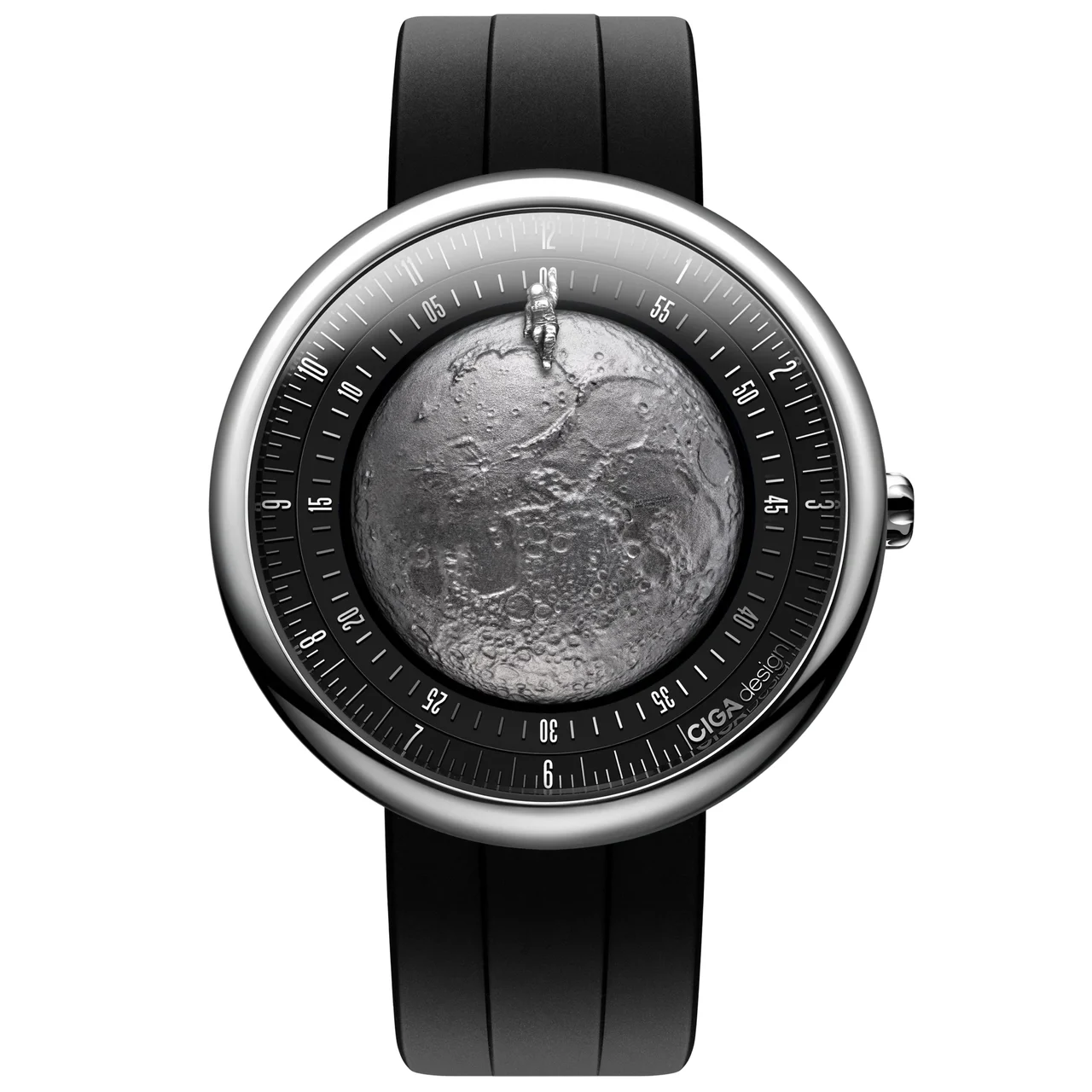 CIGA Design Moon Walker U055-TIGR-6B 46 mm kol saati