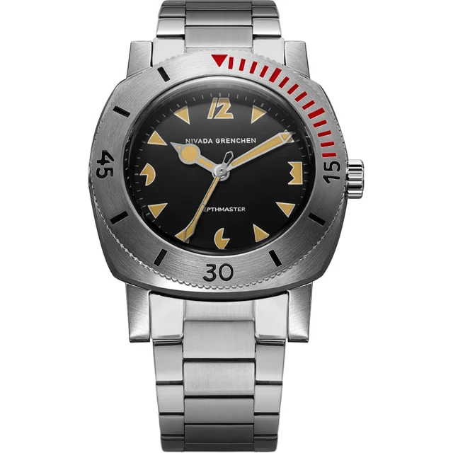 Nivada Grenchen Pacman Depthmaster 38mm 14105A20 kol saati