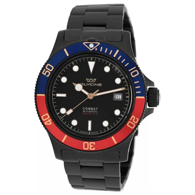Glycine Combat Sub Sport Watch GL0393 kol saati