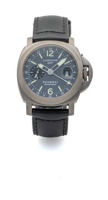 Panerai PANERAI, REF. PAM 00089, LUMINOR GMT, TITANIUM kol saati