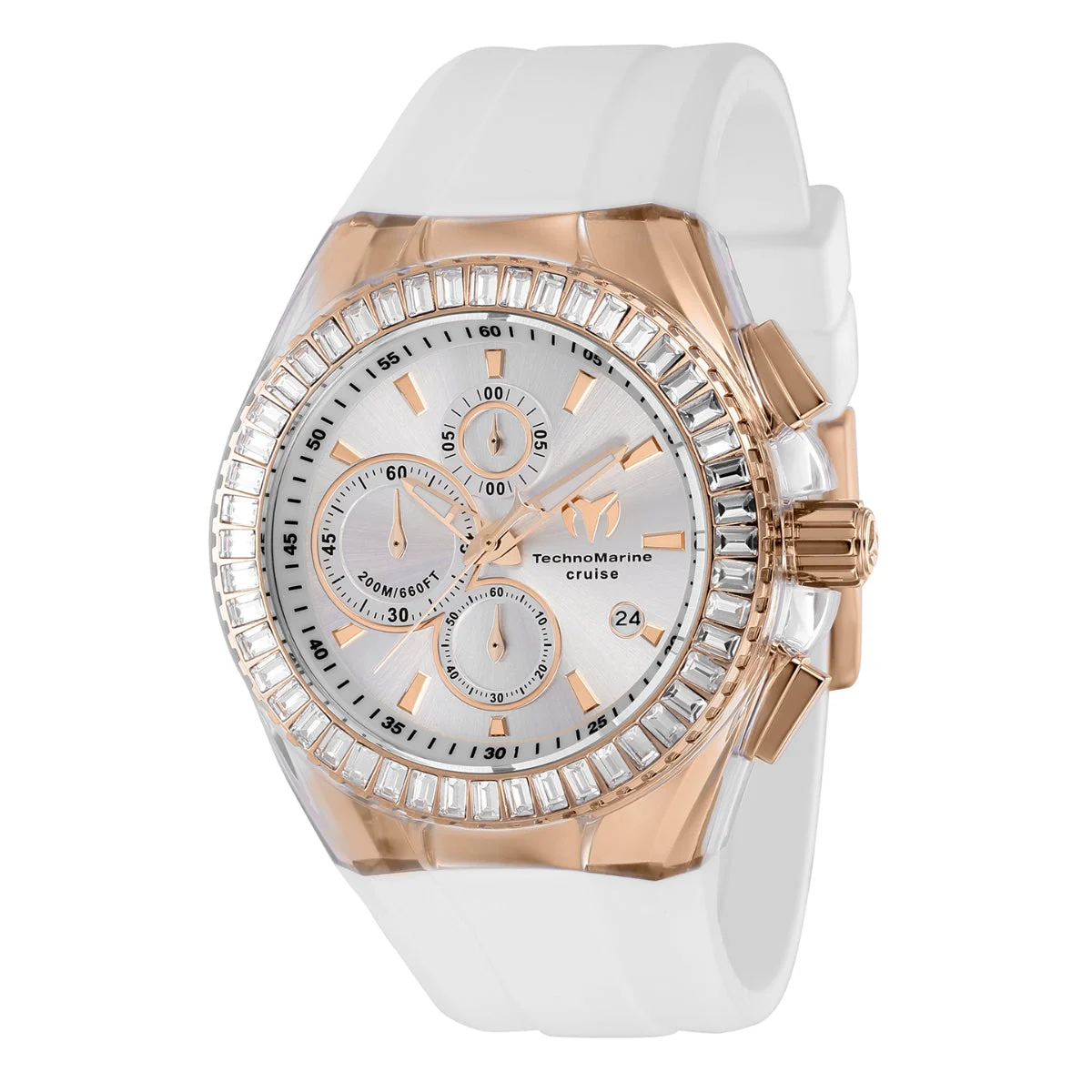 Technomarine Cruise Original Watch - 45mm, White (ZG-TM-121161) 45 mm kol saati