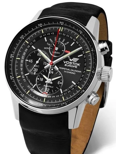 Vostok Europe Vostok-Europe Gaz-Limo All-Timer Quartz Chronograph with Perpetual Calendar,