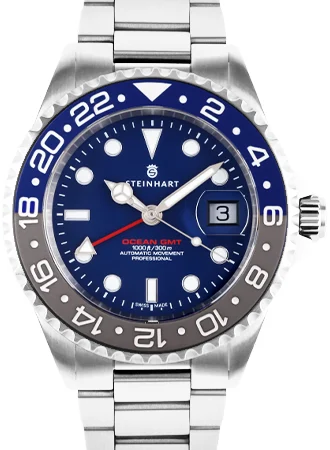 Steinhart Ocean One GMT Blue/Grey Ceramic 103-1496/ST kol saati