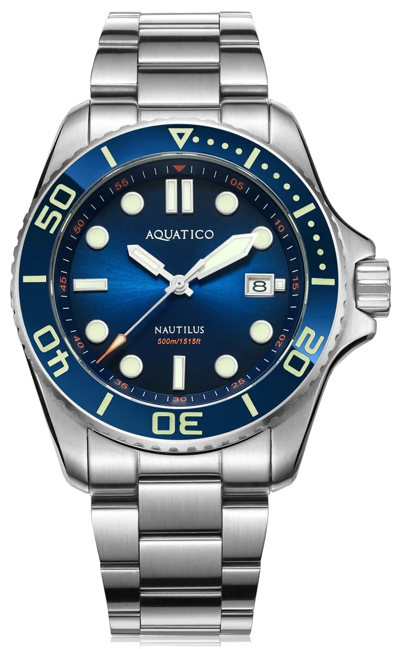 AQUATICO Nautilus II AQ038 53 mm kol saati