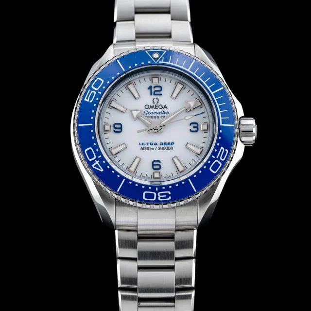 OMEGA Seamaster Planet Ocean 6000m Ultra Deep White Dial 215.30.46.21.04.001 210009N39255