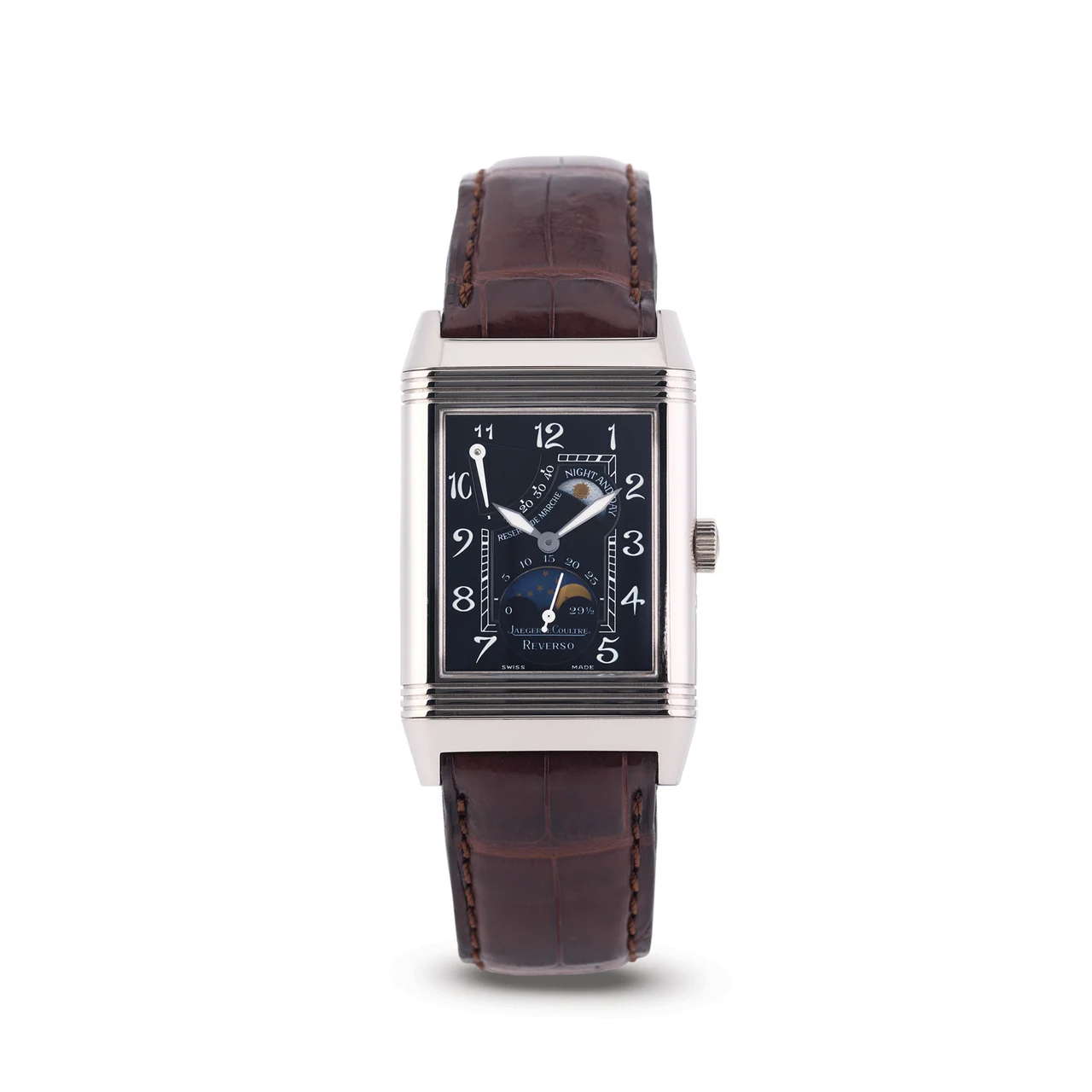 Jaeger-Lecoultre JAEGER-LECOULTRE, REF. 270.340.637B, REVERSO, 18K WHITE GOLD kol saati