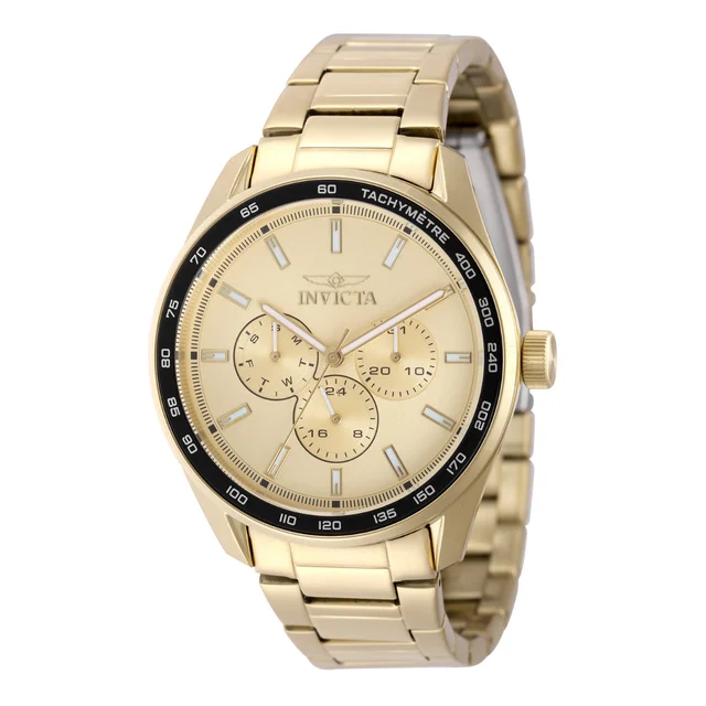 Invicta Specialty Briar Watch - 42mm. Gold (49956) kol saati