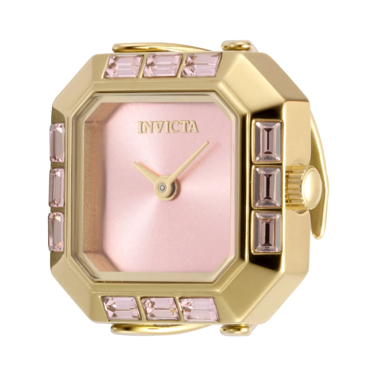 Invicta Mini Angel Ring Watch - 21.5mm. Gold (49586) kol saati