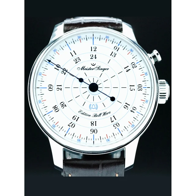 Meistersinger Bell Hora Enamel Edition 210000083060 kol saati