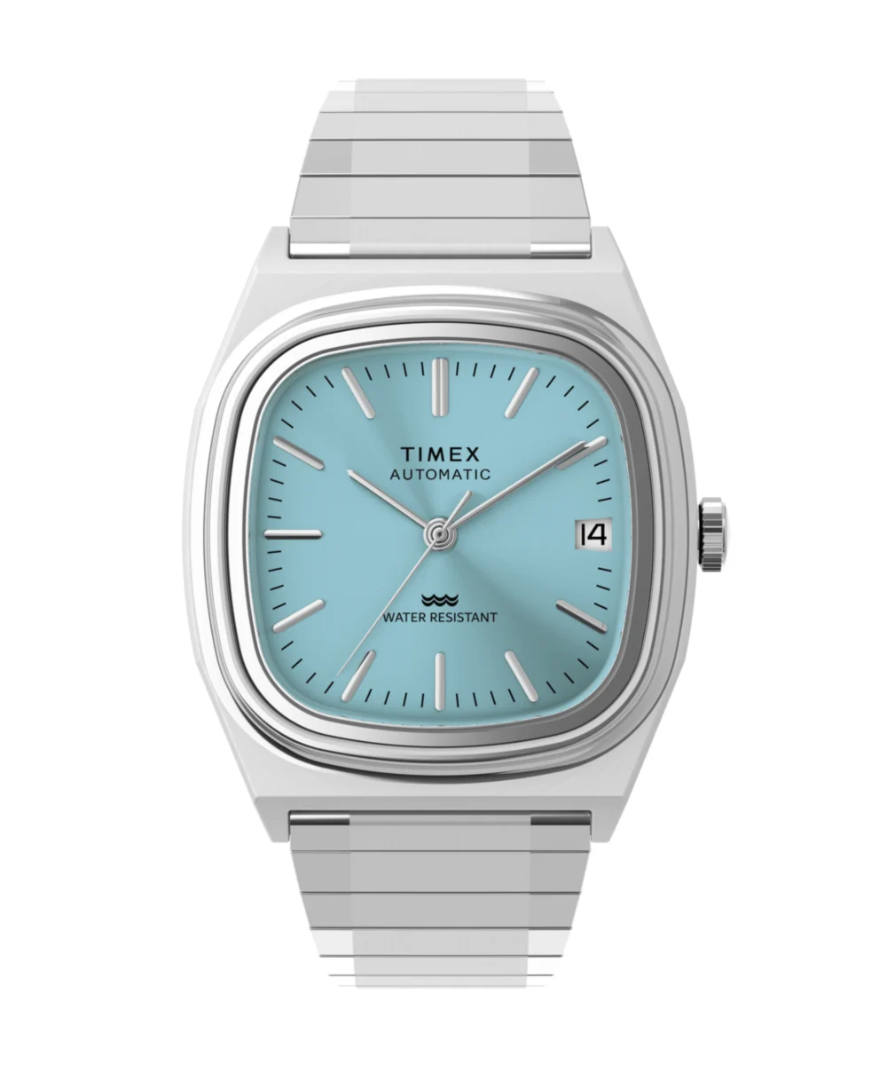 Timex Automatic 1983 E Line 34mm Stainless Steel Expansion Band Watch TW2Y66700VQ 34 mm kol saati