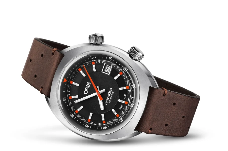Oris Chronoris Date 01 733 7737 4054-07 5 19 45 39 mm kol saati