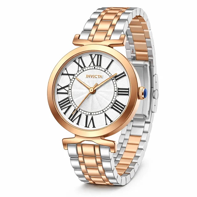 Invicta Wildflower Watch - 34mm, Gold, Steel (69316) kol saati