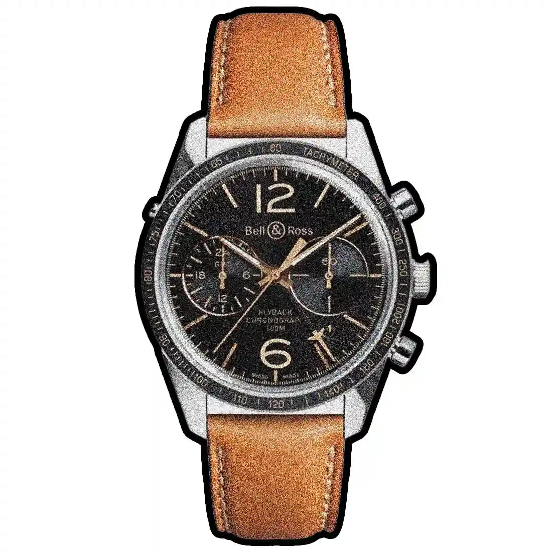 Bell & Ross Bell & Ross 33737 43 mm kol saati
