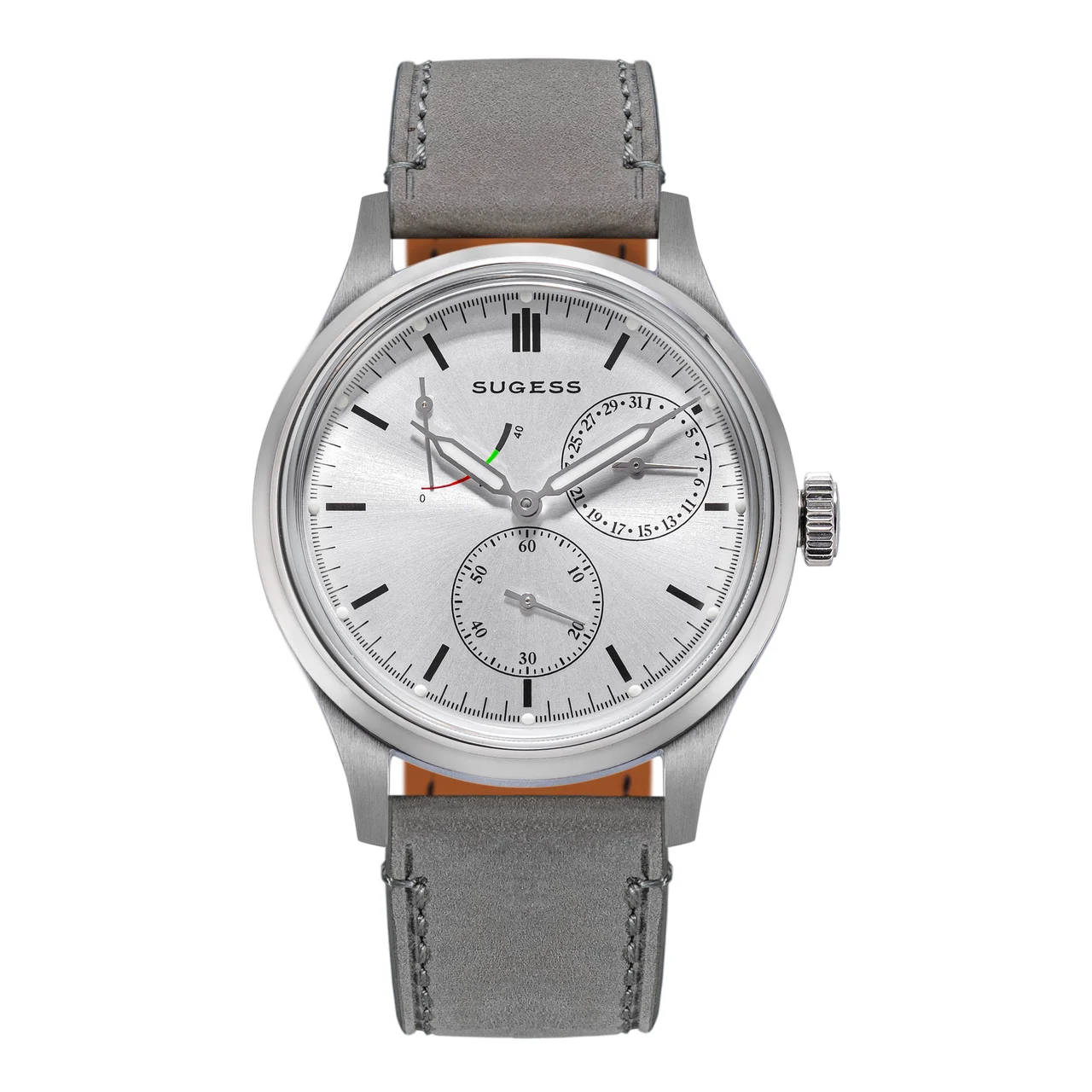 Sugess Silver Dial Stainless-Steel Automatic sugess-s458-silver-dial-stainless-steel-automatic 48 mm kol saati