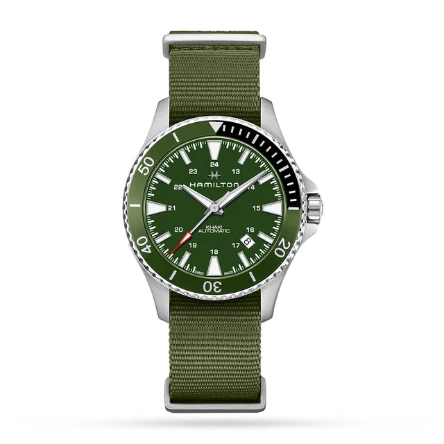 Hamilton Khaki Navy Scuba 17150260 kol saati
