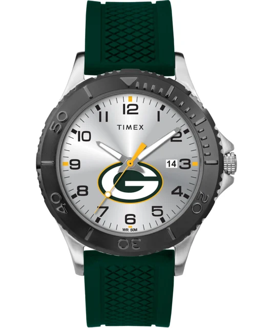 Timex Gamer Green Green Bay Packers TWZFPACMH kol saati