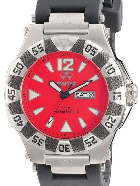 Reactor Gamma SS 300 Meter Dive Watch with SuperLuminova Illumination and Stainless Steel 